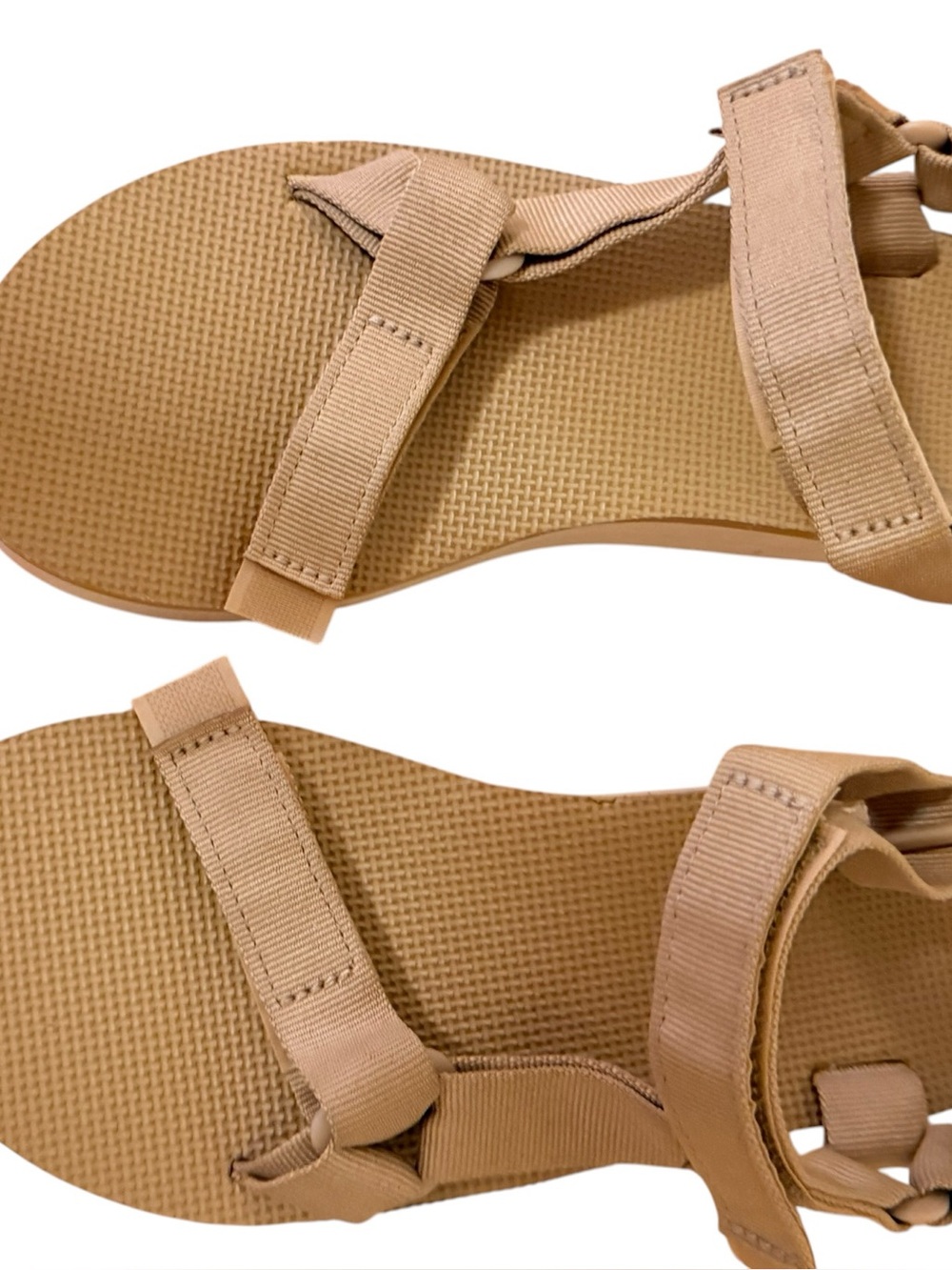 Teva Size 8 Women's Tan Strappy Comfort Sandals